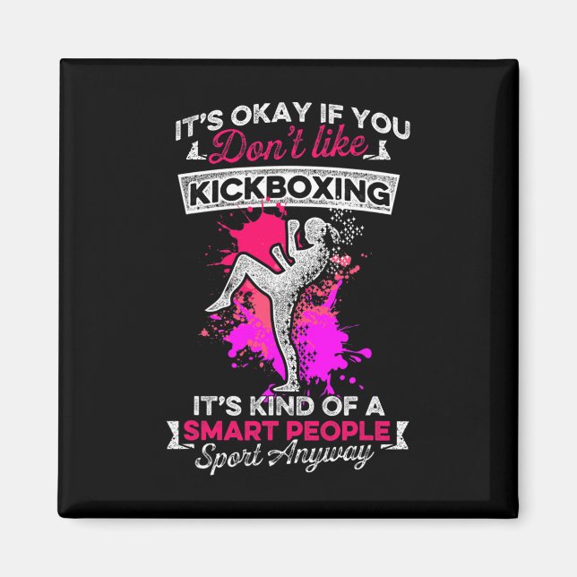Kickboxing Like Kick Boxing Workout  Magnet (Front)