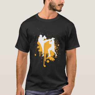 Kickboxing Martial Arts Boxing Mma Sparring Fighte T-Shirt