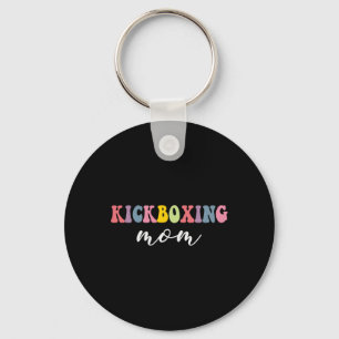 Kickboxing Mom Funny Stylish Martial Art Lovers Sp Keychain