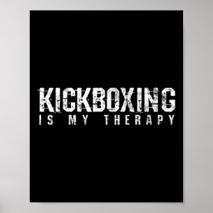 Kickboxing Muay Thai Boxing Martial Arts Poster