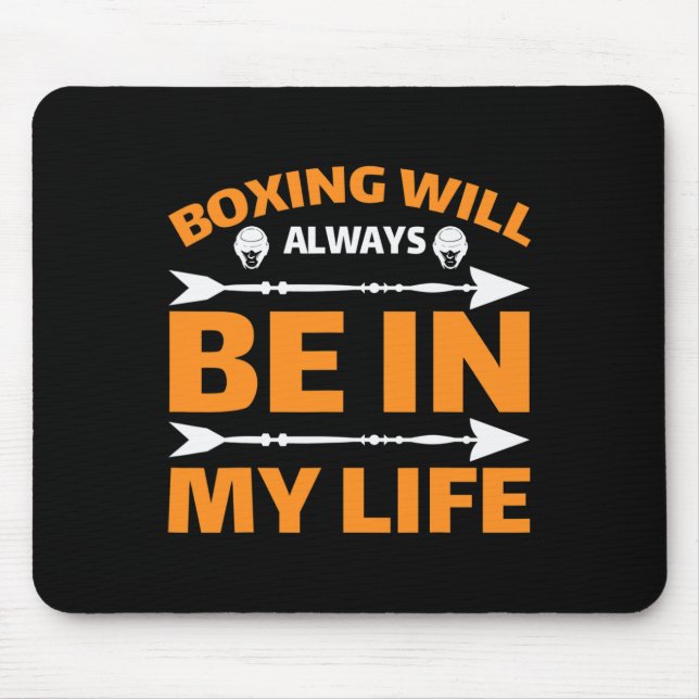 Kickboxing Muay Thai Boxing  Mouse Pad (Front)