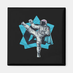 Kickboxing Muay Thai Taekwondo High Kick Funny Ast Magnet