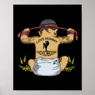 Kickboxing Muay Thai Training Fitness Byby Love Mo Poster