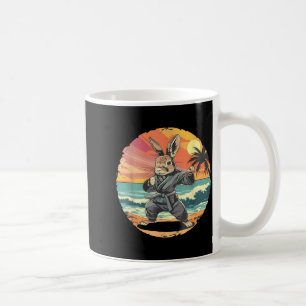 Kickboxing Rabbit Karate Taekwondo Jiu-Jitsu MMA Coffee Mug
