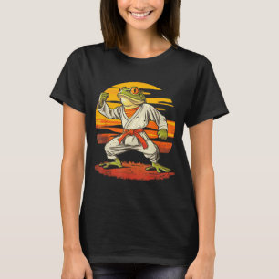 Kickboxing Sunset Jiu-Jitsu Mma Toad Taekwondo T-Shirt
