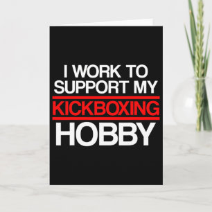 Kickboxing Support Kick Boxing Workout  Card