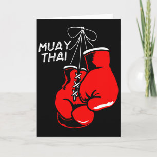 Kickboxing Thai Boxing Muay Thai Gloves  Card