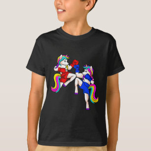 Kickboxing Unicorn Kickboxer Mma  T-Shirt