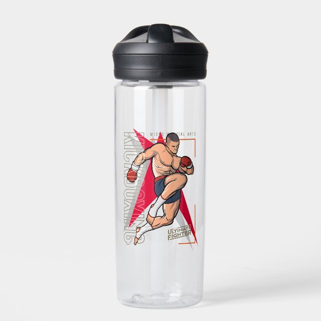 Kickboxing |  water bottle (Front)
