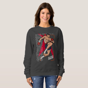 Kickboxing Women Sweatshirt