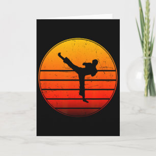Kickboxing Women's Men's Boxing Kickbox Kickboxer Card