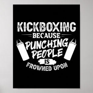 Kickboxing Workout Cardio Beginner Kickboxer _1 Poster