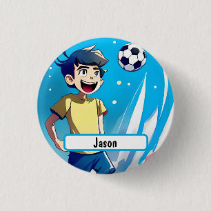 Kicker Button With Customizable Nametag