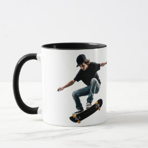 Kickflip to lunar orbit mug