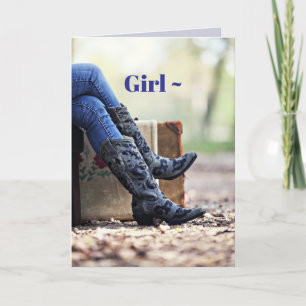 KICKIN HAPPY BIRTHDAY CARD