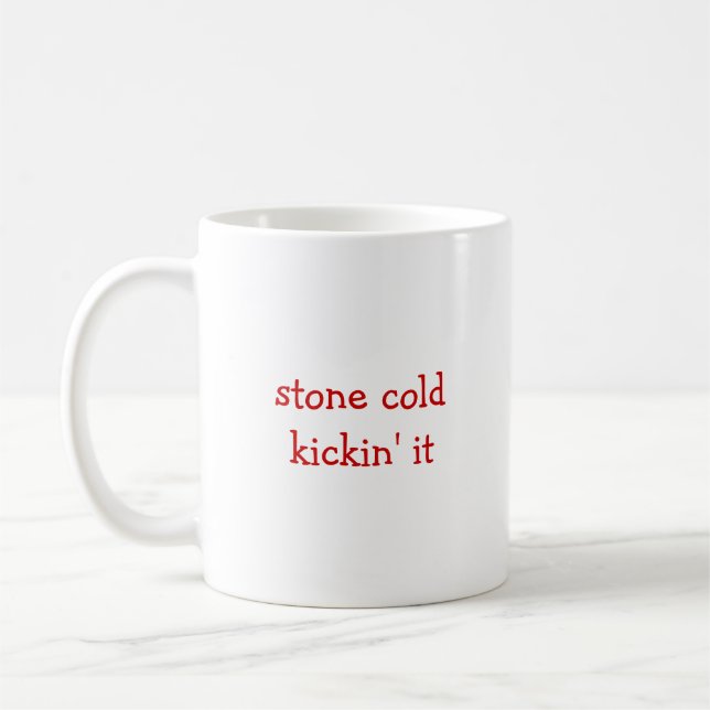 kickin' it in the 612 coffee mug (Left)