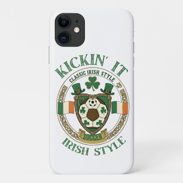 Kickin' It Irish Style ا Case-Mate iPhone Case (Back)
