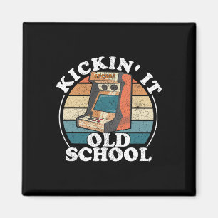 Kickin It Old School Retro 80s Arcade Game Video G Magnet