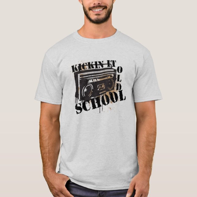Kickin It Old School T-Shirt (Front)