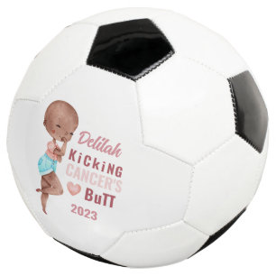 Kicking Cancer's Butt Personalized Soccer Ball