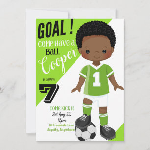 Kicking It Birthday Invitation Card