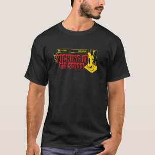 Kicking It Old School  Retro Gaming 1 T-Shirt