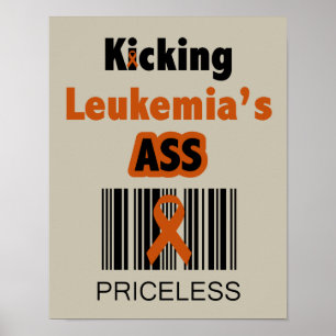 Kicking Leukemia - Affiche inestimable