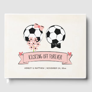 Kicking Off Forever Soccer Ball Guest Book