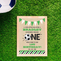 Kicking The Big One | Soccer 1st Birthday Welcome