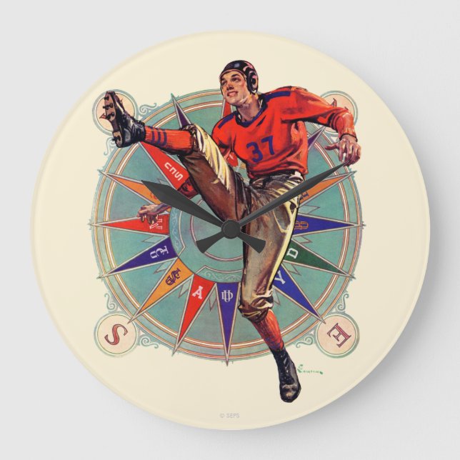 Kickoff Large Clock (Front)