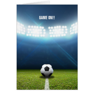 Kickoff Stadium And Soccer Ball