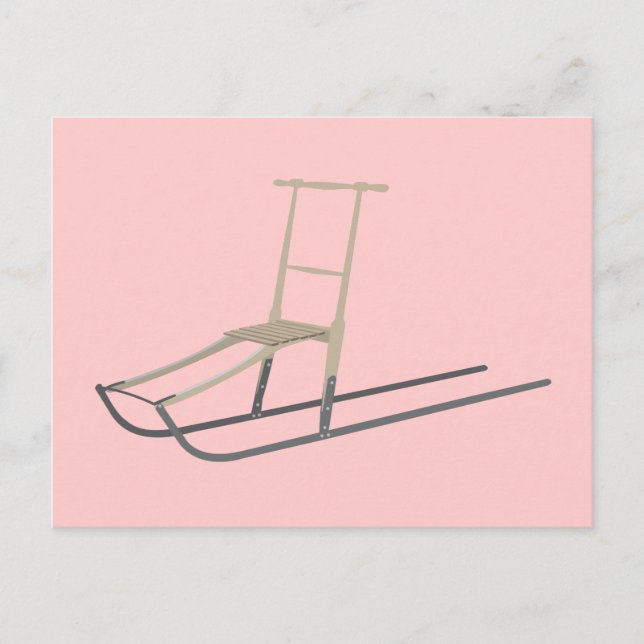 Kicksled Postcard (Front)