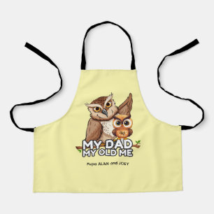Kid Apron : My Dad My Old Me (yellow)