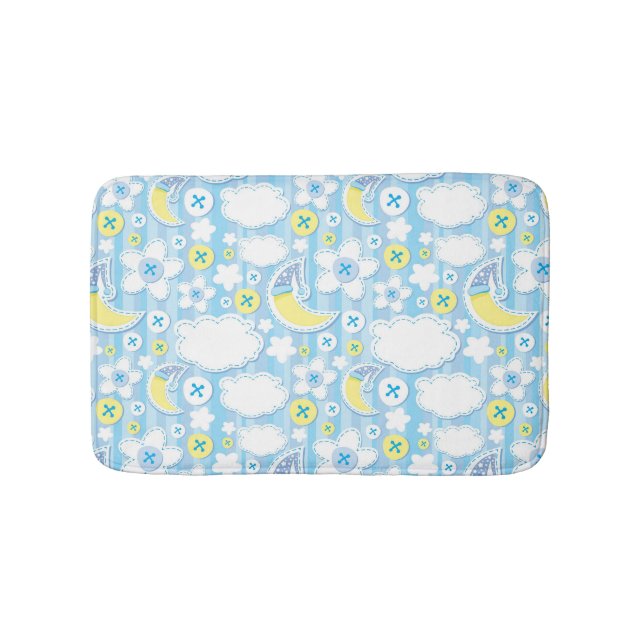 kid background bath mat (Front)