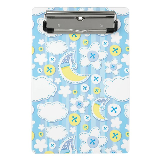 kid background mini clipboard (Front)