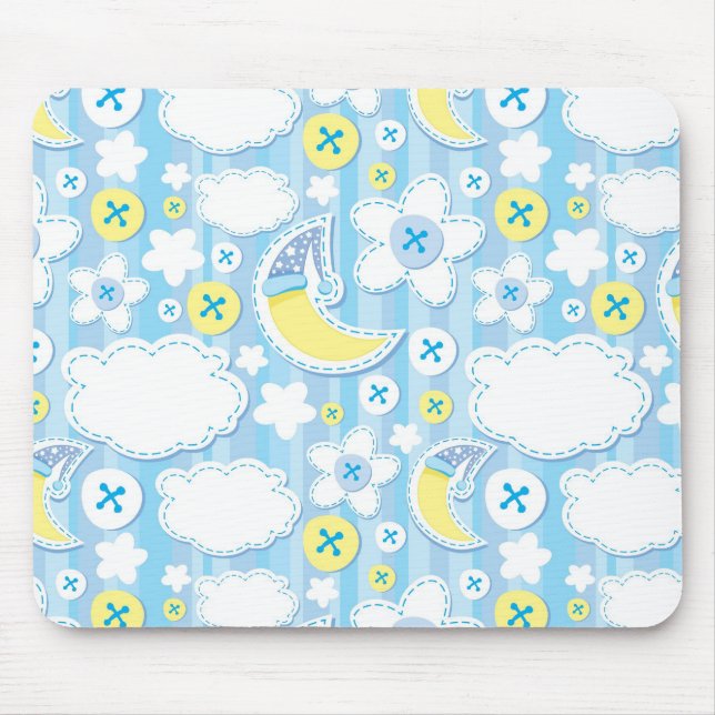 kid background mouse pad (Front)