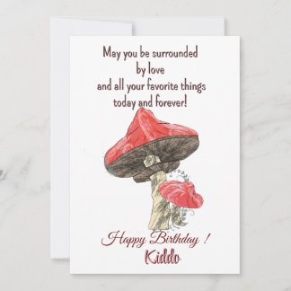 Kid Birthday Flat Card