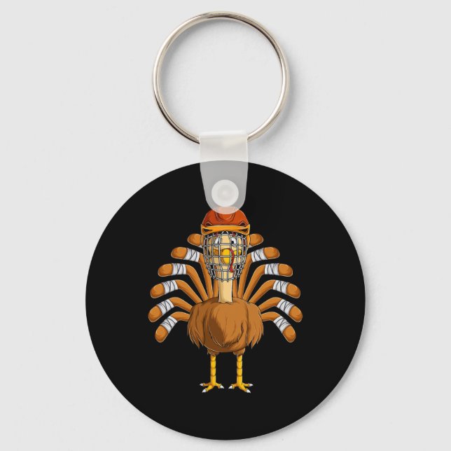 Kid Boys Thanksgiving Shirts  Keychain (Front)