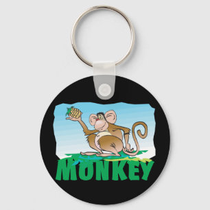 Kid Friendly Monkey Keychain