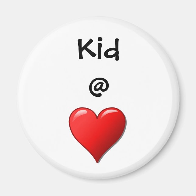 Kid @ Heart Magnet (Front)