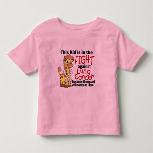 Kid In The Fight Against Lung Cancer Toddler T-shirt
