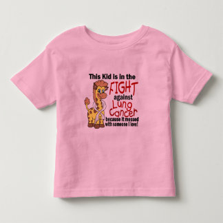 Kid In The Fight Against Lung Cancer Toddler T-shirt