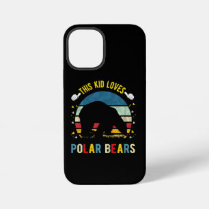 Kid Loves Polar Bears Boys And Girls Animal Lover iPhone 12 Mini Case