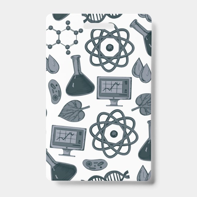 Kid Scientist Costume Badge For Dramatic Play (Front)