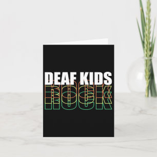 Kid Sign Language Card