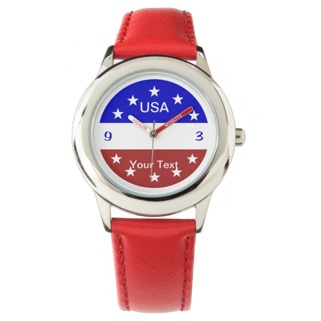 Kid Size Analogue Wrist Watch (Front)