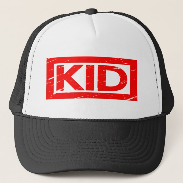 Kid Stamp Trucker Hat (Front)