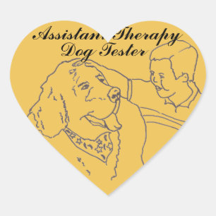 Kid Sticker~Assistant Tester Heart Sticker