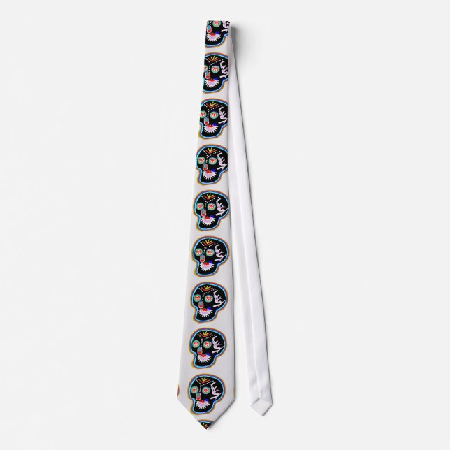 KID Stuff : Smiling Ghost n Friendly Frog Tie (Front)