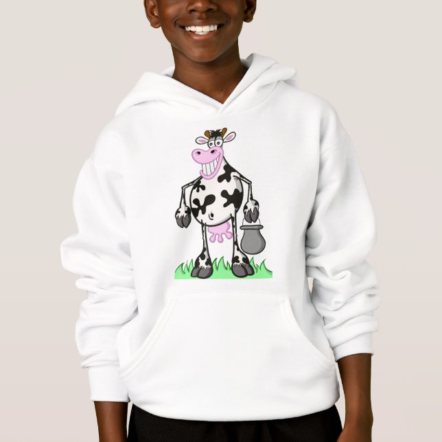 kid sweater cow "cartoon" (Front)